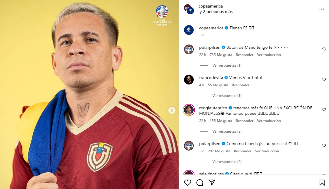 photo de soteldo venezuela