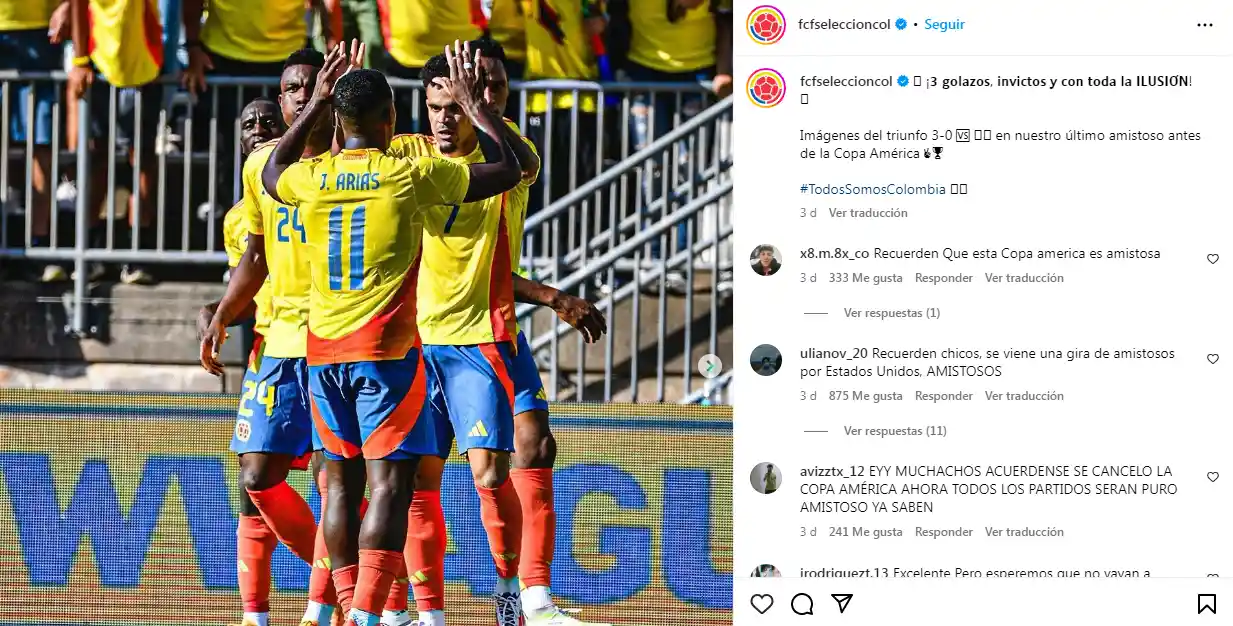 équipe nationale de Colombie