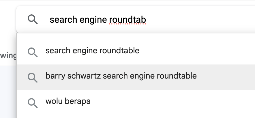 Barre de recherche Google Actualités