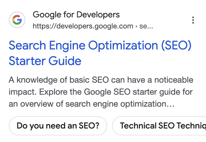 Test de lien annexe pour mobile de Google Cercle de texte noir