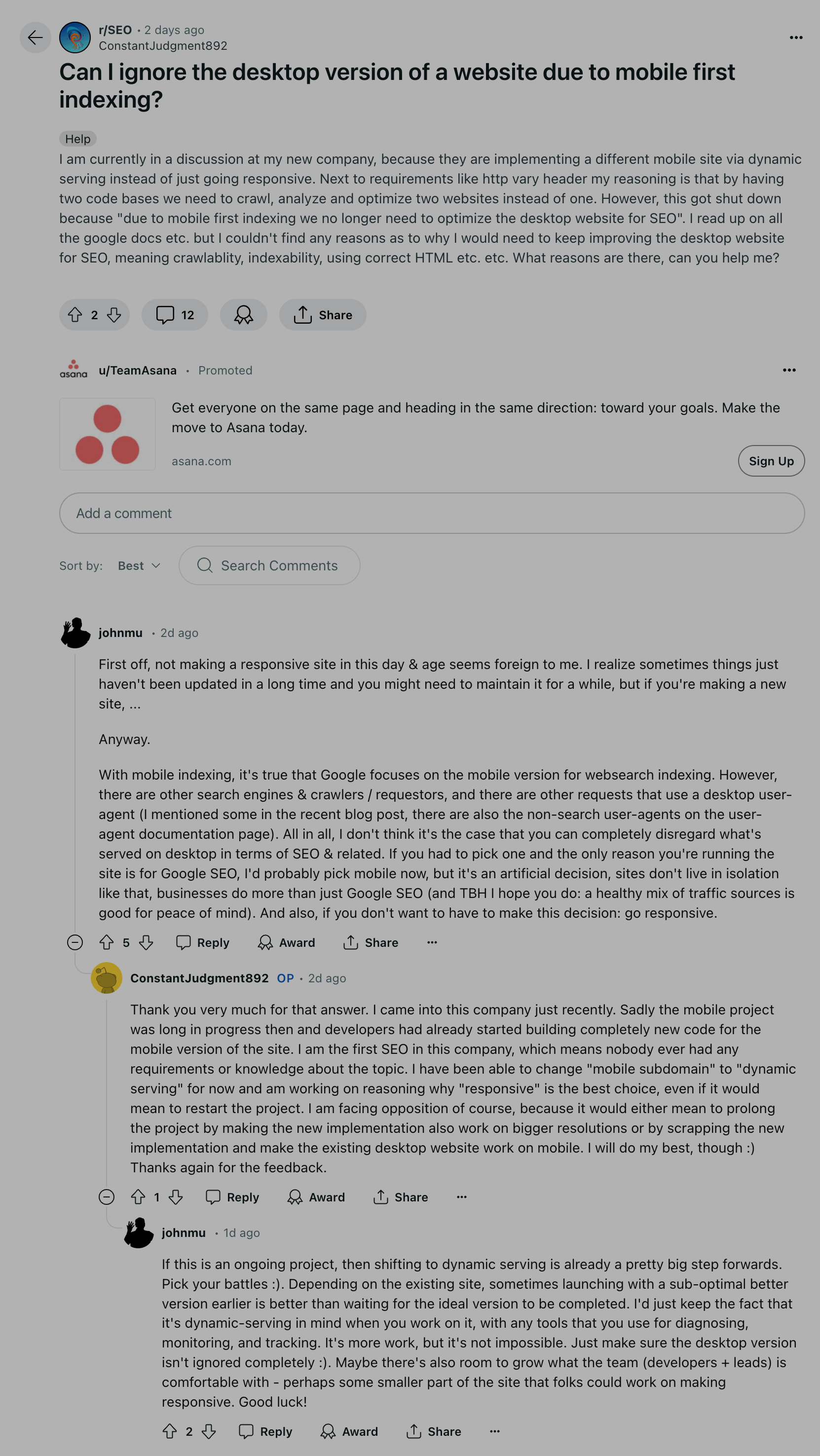 Johnmu Mobile Friendly Ignorer le bureau