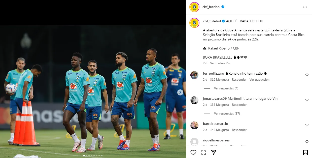 La sélection du Brésil