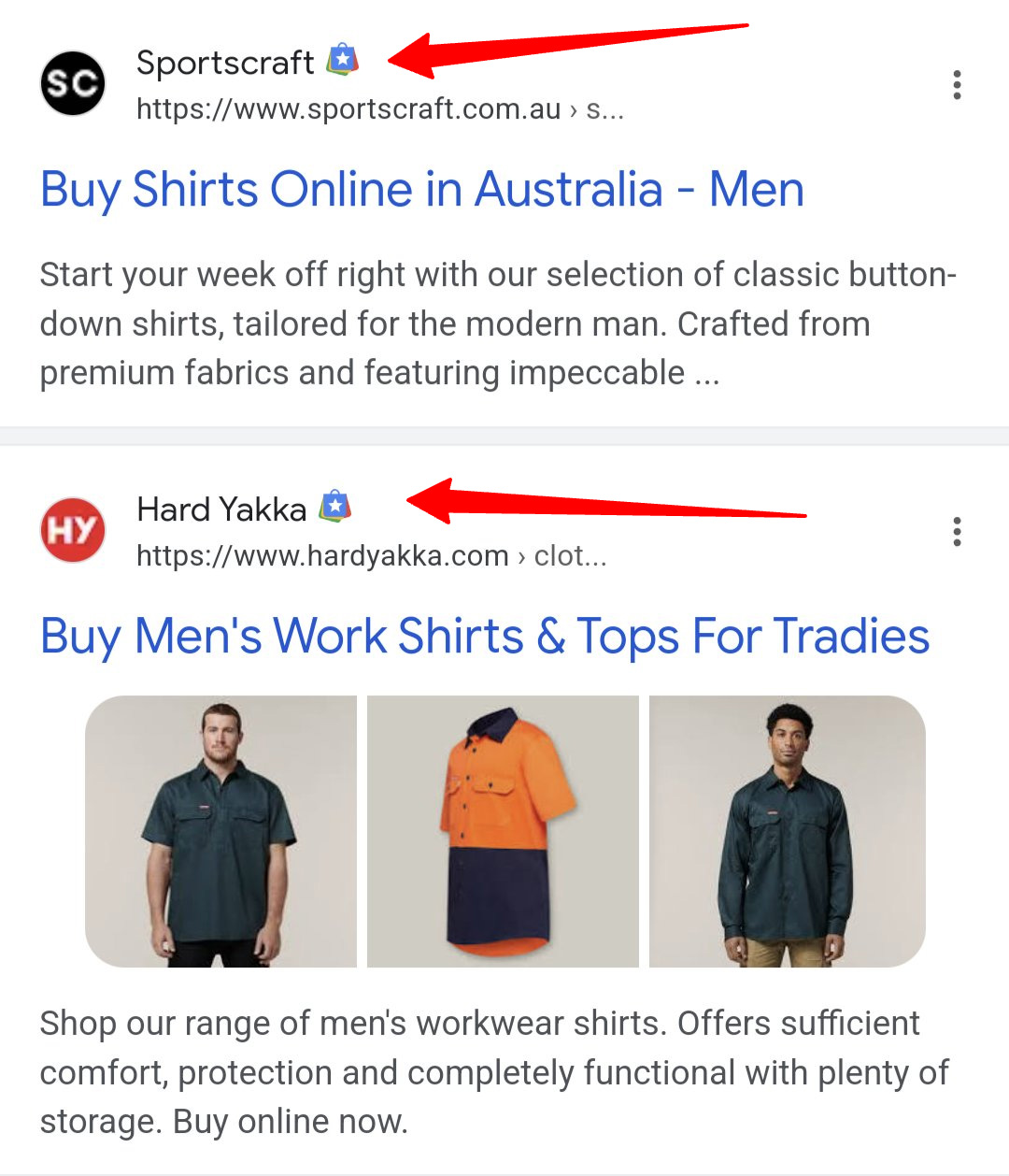 Badge de magasin de qualité supérieure Google Nom du site