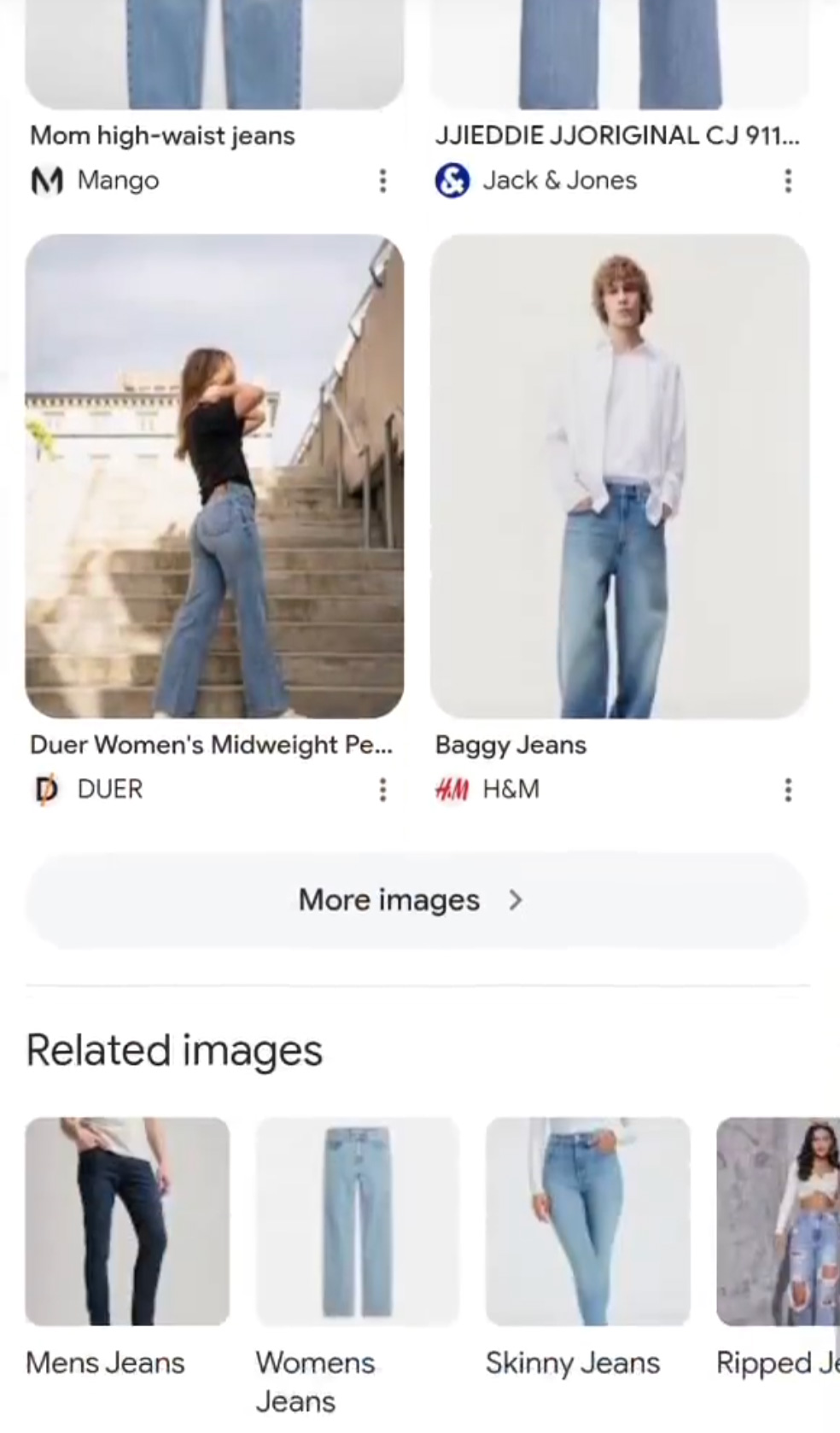 Images similaires sous Google Images Shop