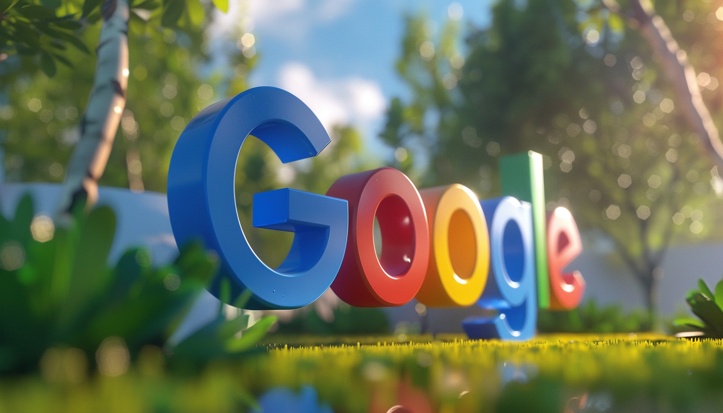 Google Logo Growing