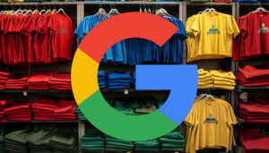Tests de recherche Google Badge de magasin de qualité supérieure à proximité du nom du site
