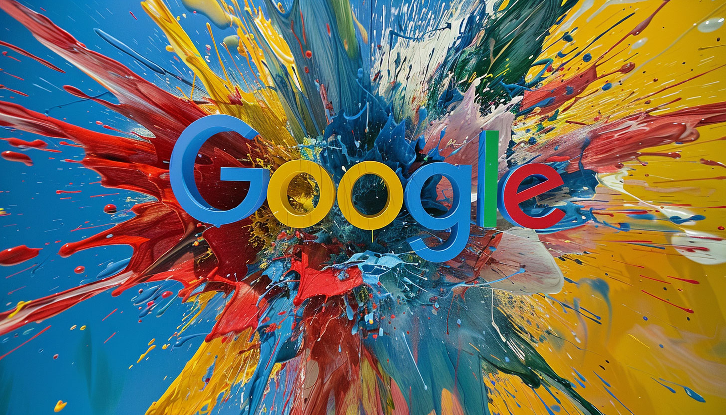 Google Logo Explosion