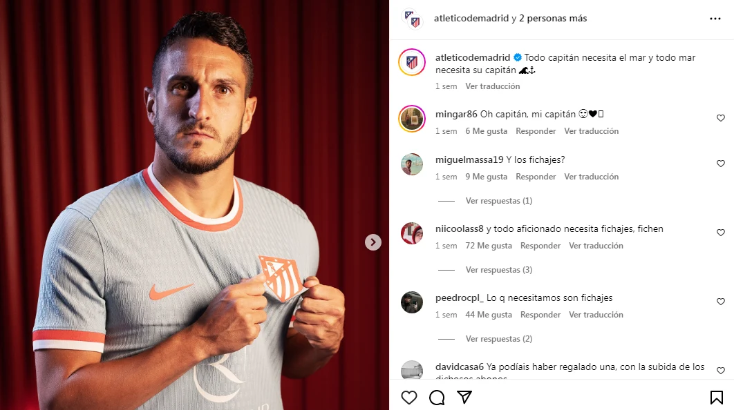 T-shirt Atlético de Madrid