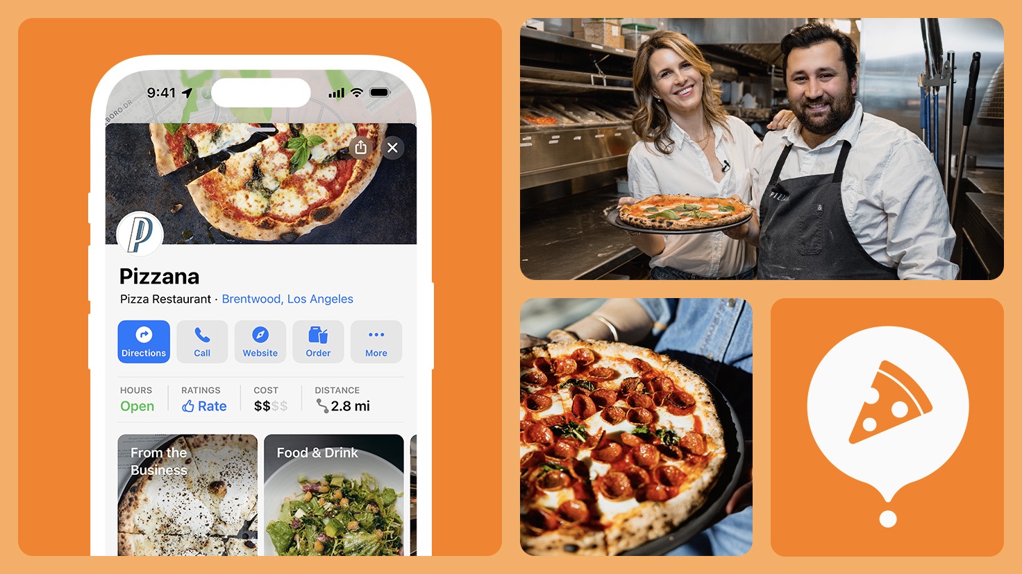 Améliorations apportées à Apple Business Connect Showcase