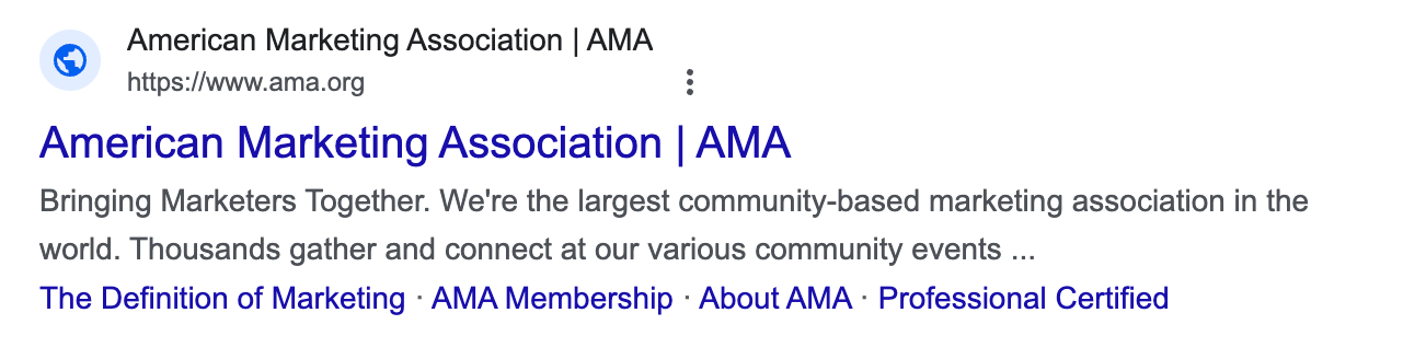 Icône de favori Google par défaut 1