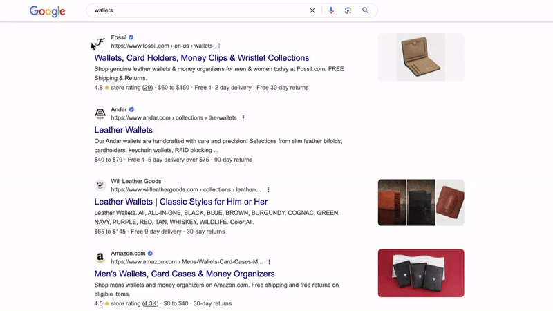 Vérification Google Blue Tick