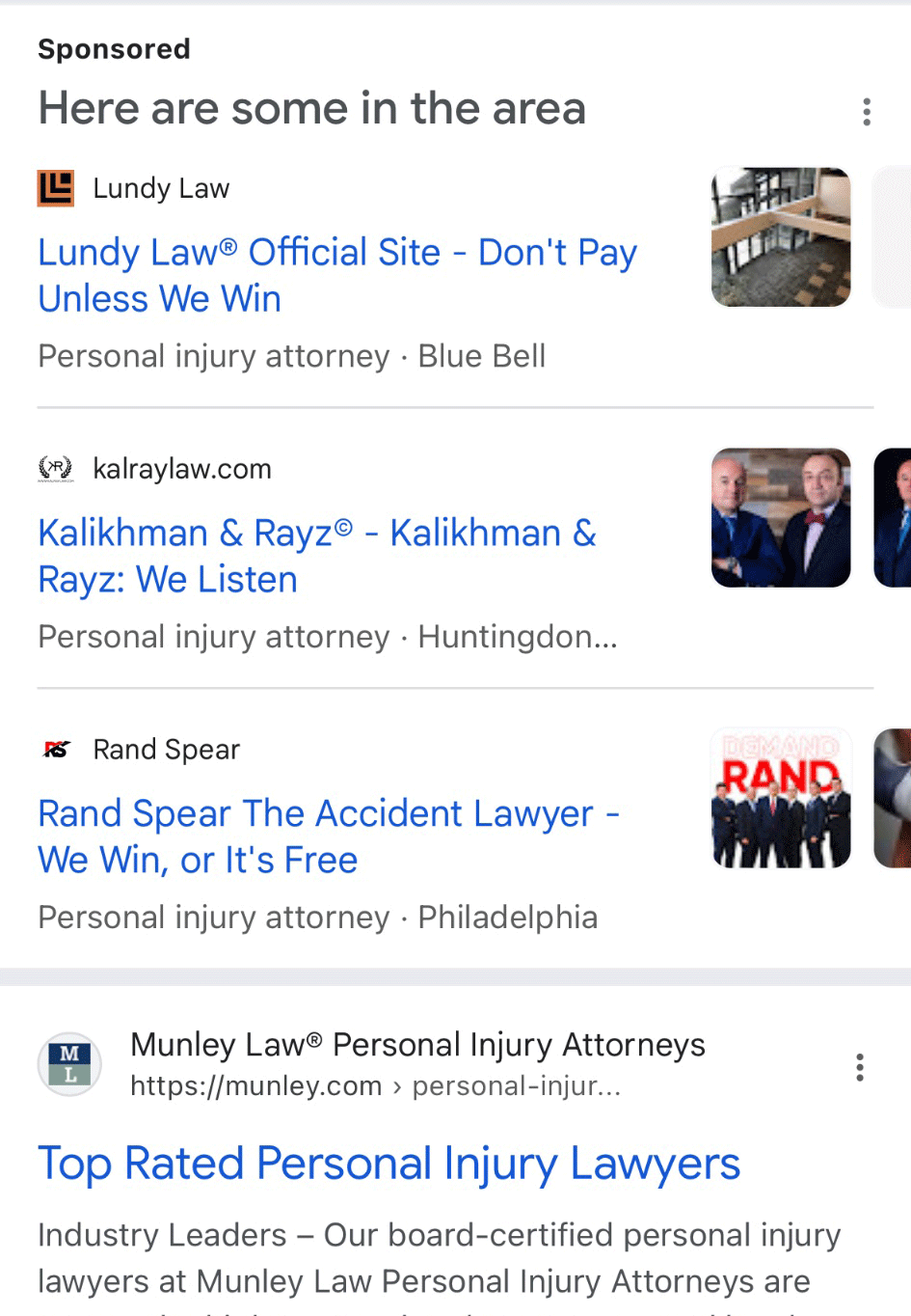 Annonces Google En voici quelques unes dans la région