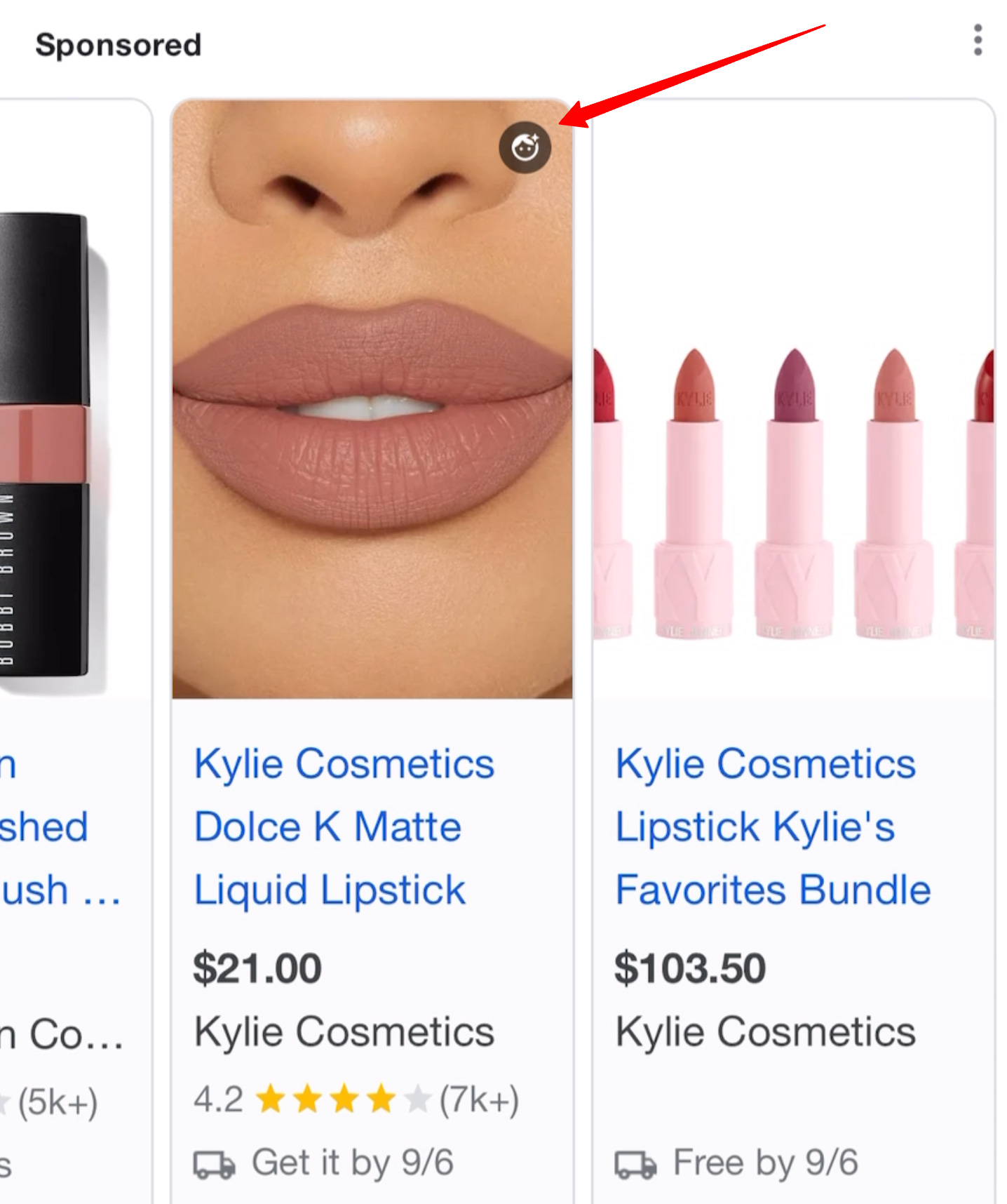 Icône d'essai Google