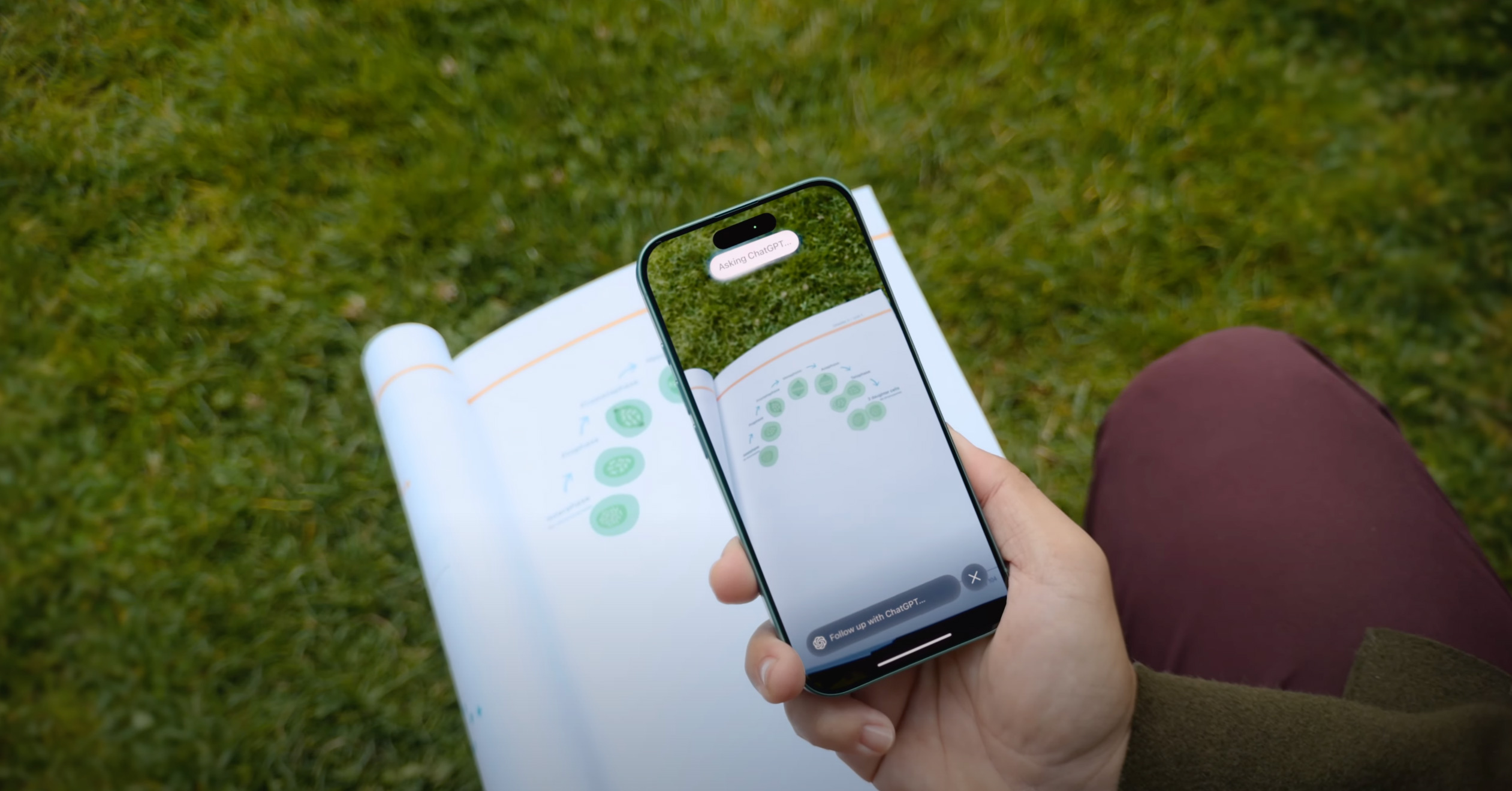 Chatgpt de la caméra Apple Visual Intelligence