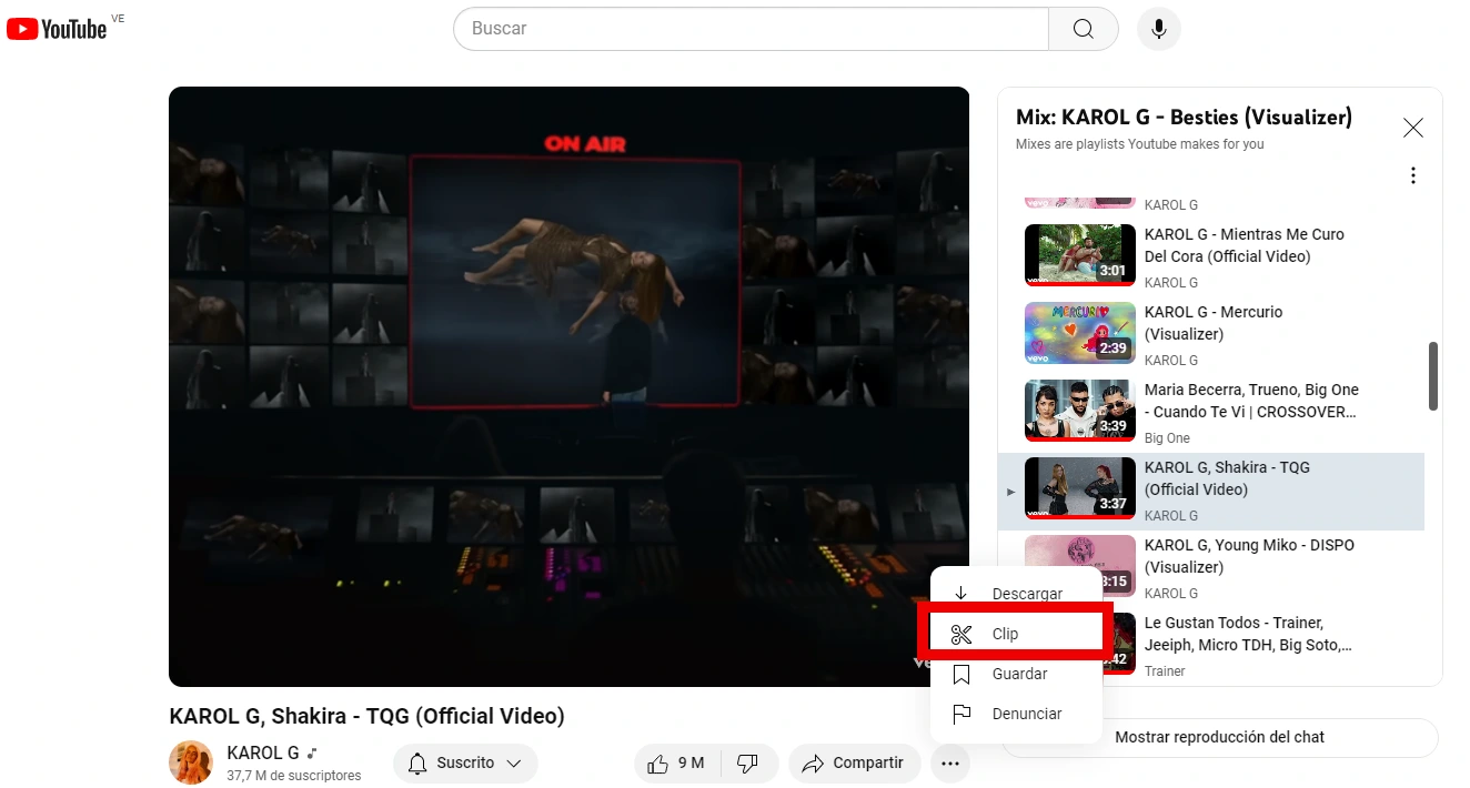 photo du clip vidéo