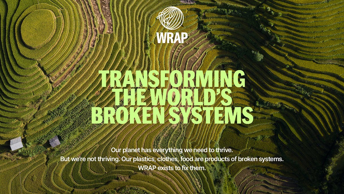 La nouvelle identité de l’ONG environnementale Wrap bouleverse les normes de la catégorie