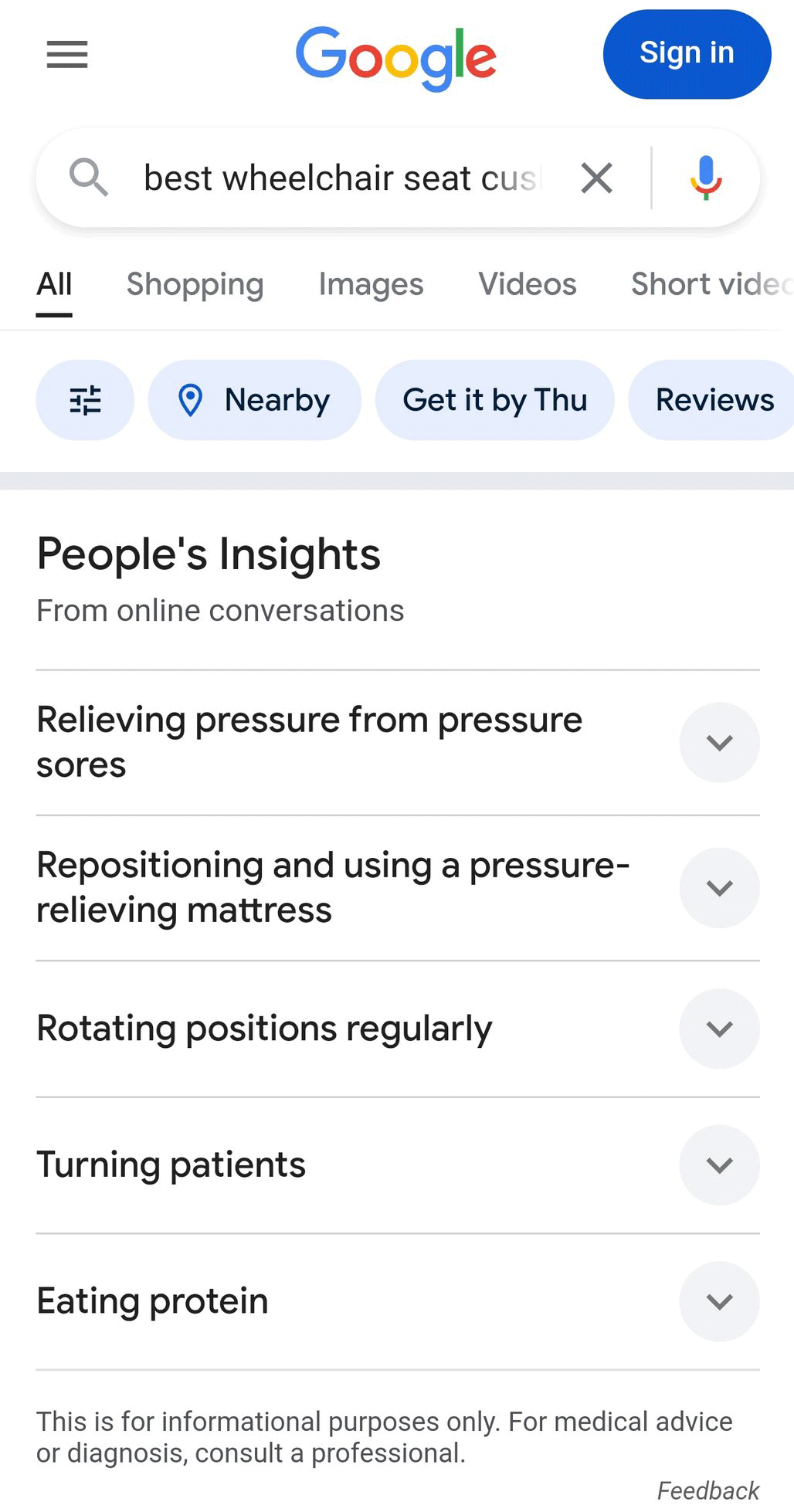 Conversations Google People Insights