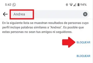 Bloquer une personne