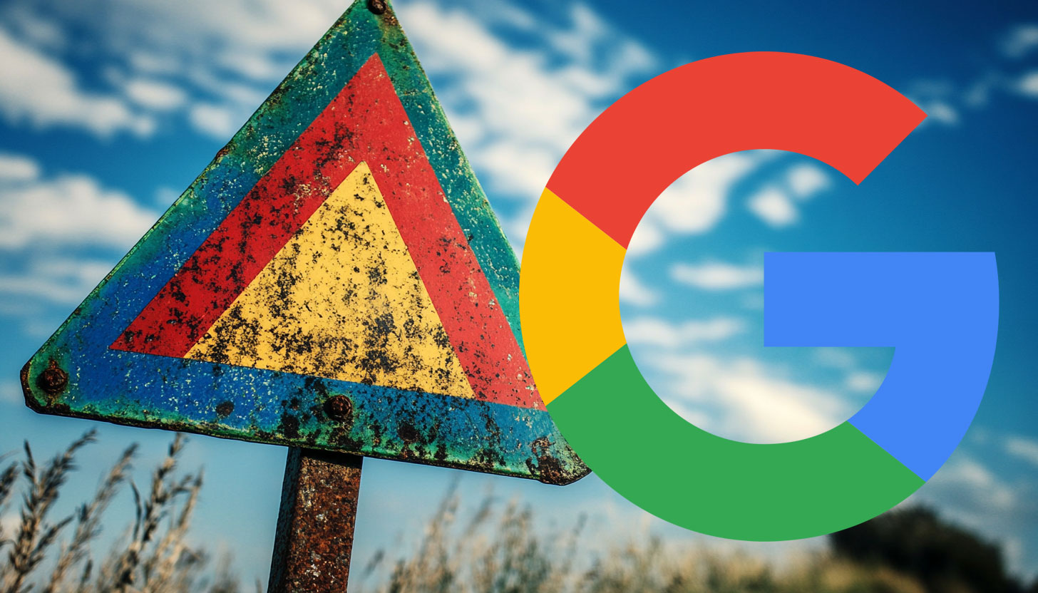 Google Warning Sign