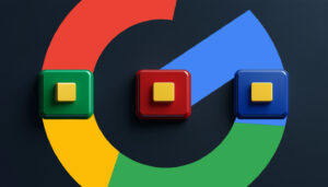 Liens annexes Google avec icônes et étiquettes