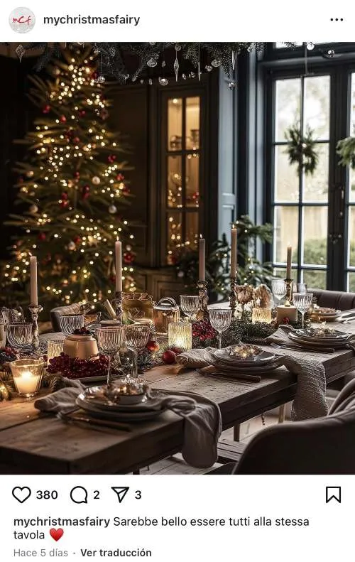 ma fée de Noël Instagram