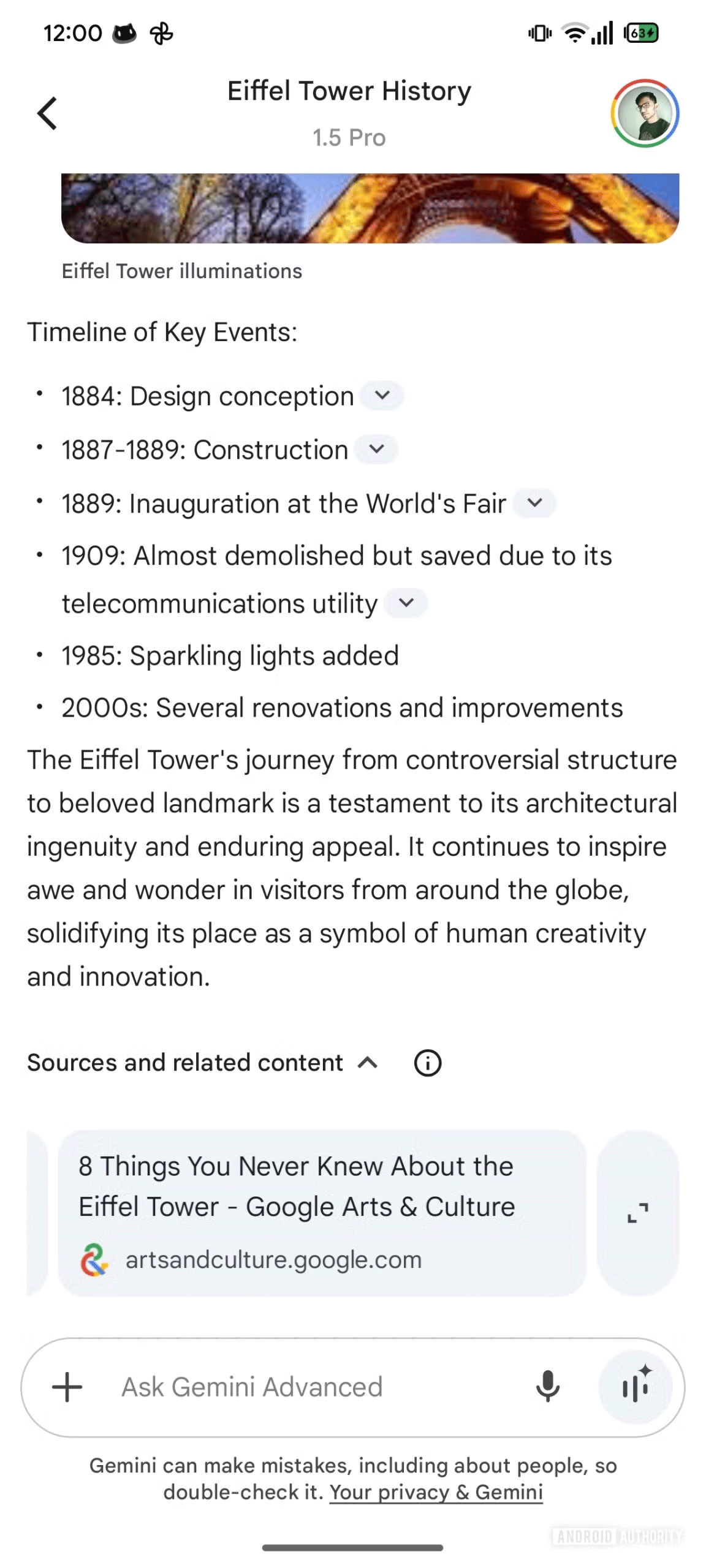 Gemini Ai Aperçus Sourcing 1
