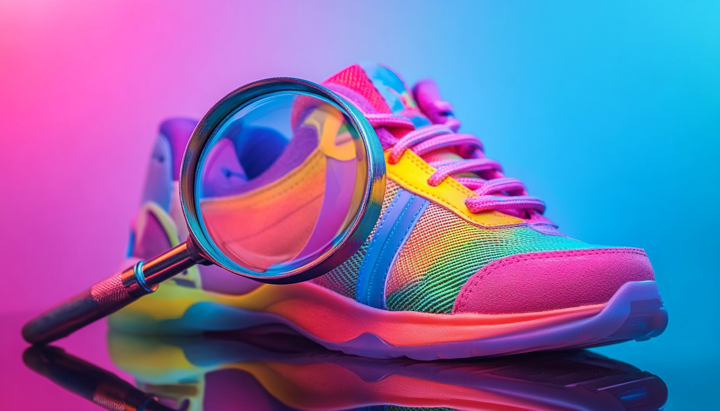 Sneaker Magnifying Glass