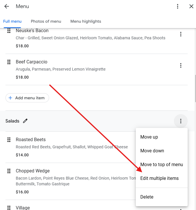 Éléments de modification en vrac GBP