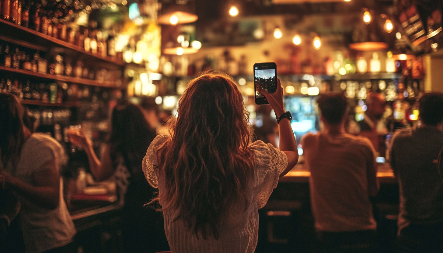 Bar Video Selfie