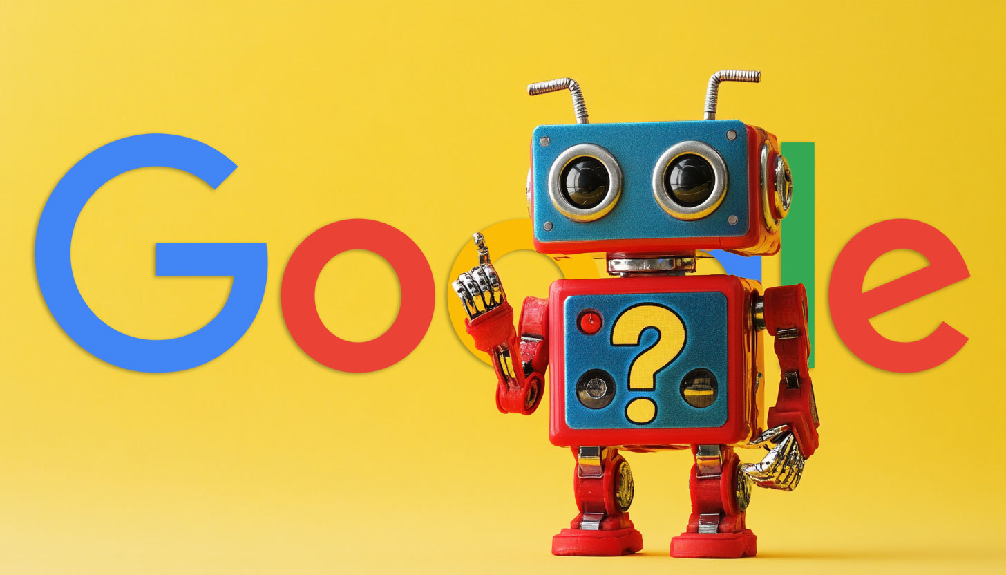 Google Robot Asking Question