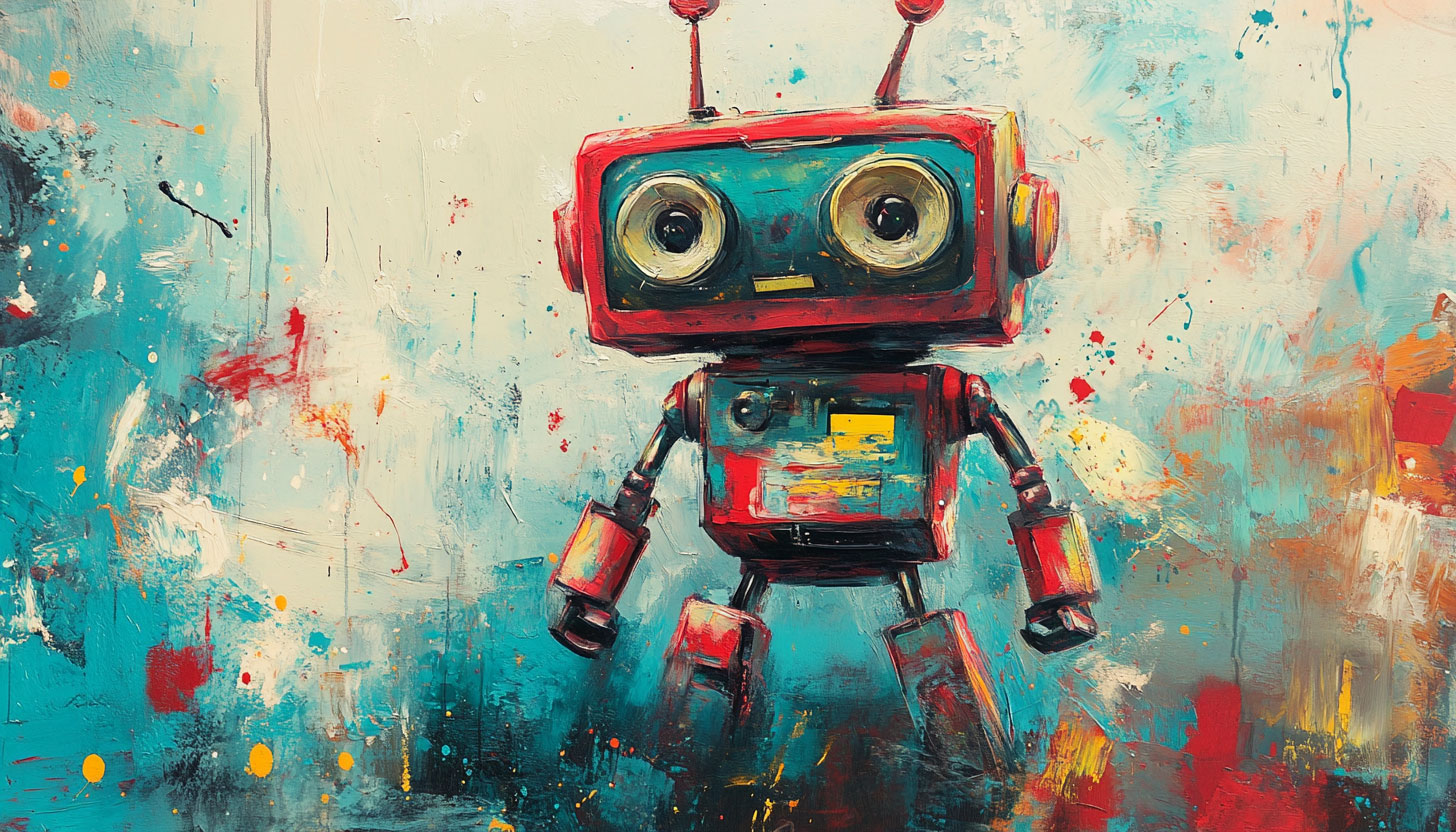 Google Robot Paint