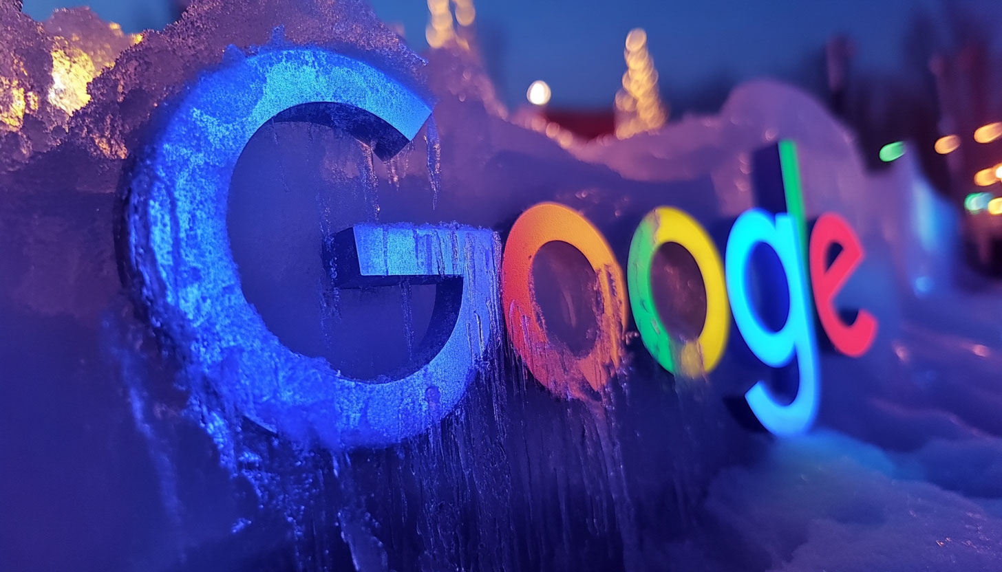 Google Frozen Logo