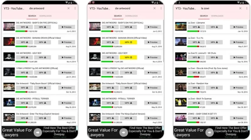 Plateforme de téléchargement