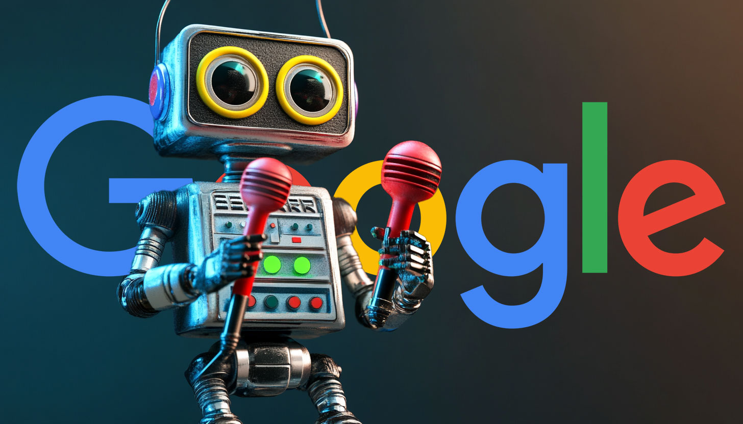 Google Robot Singer
