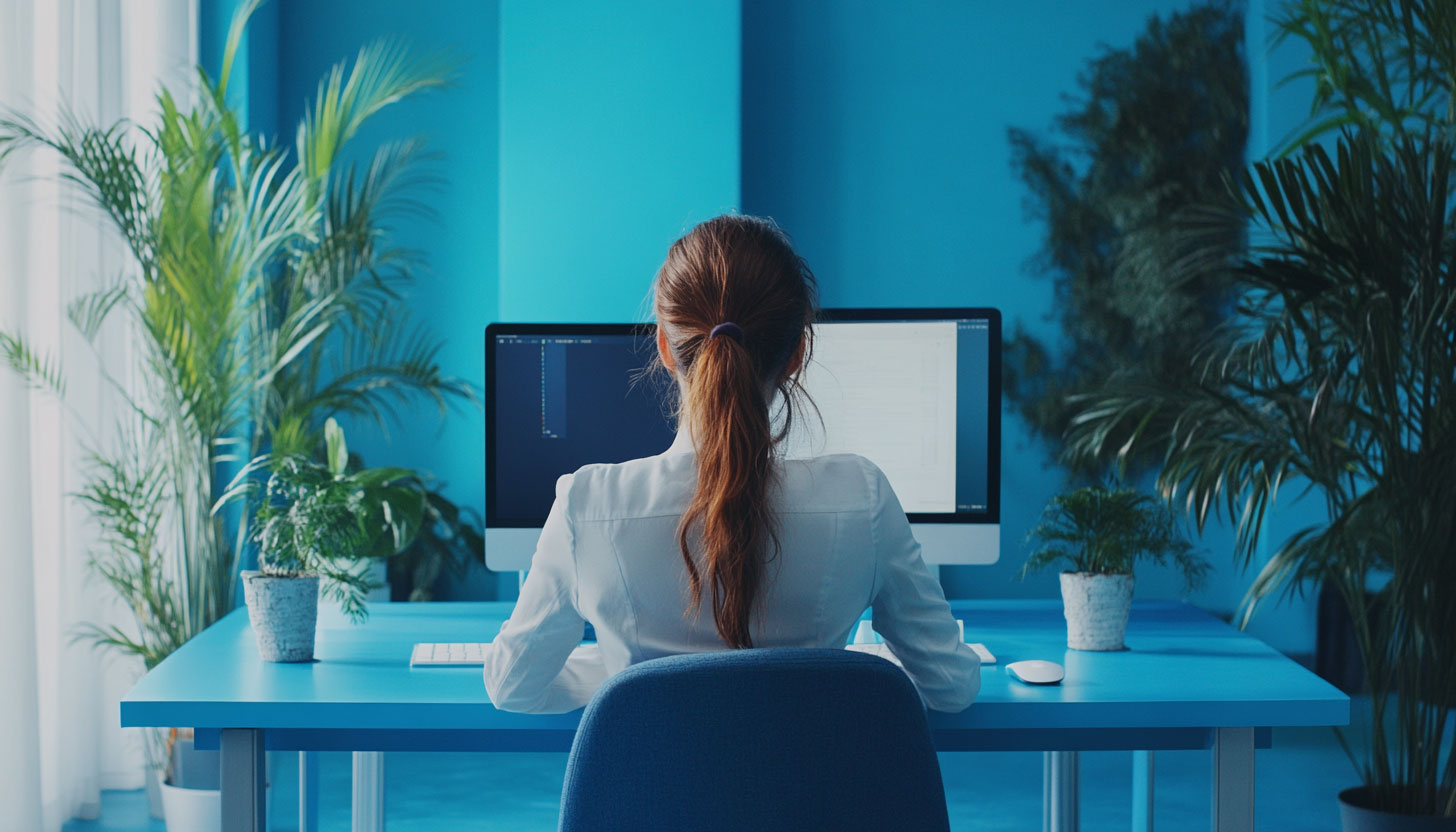 Blue Agency Worker