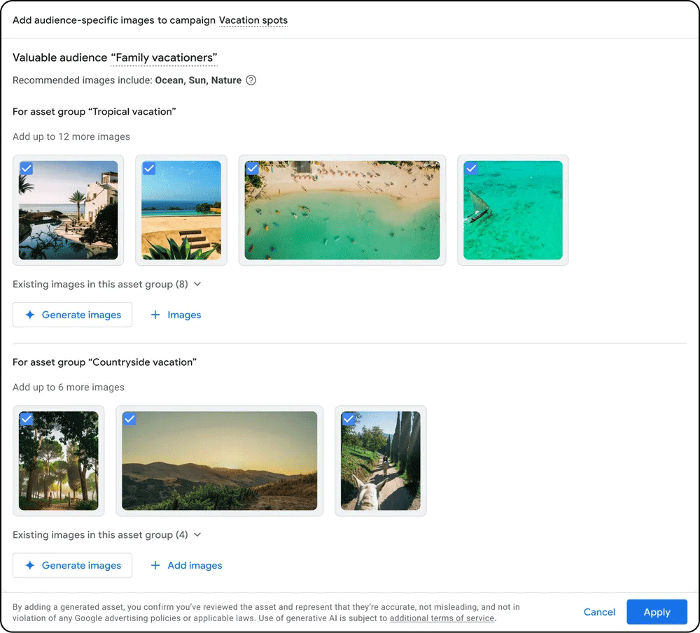 Google Ads Asse Automate Gap