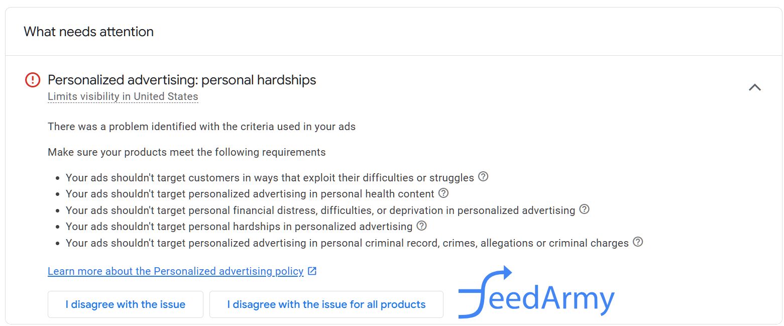 Revue en vrac Google Merchant Center