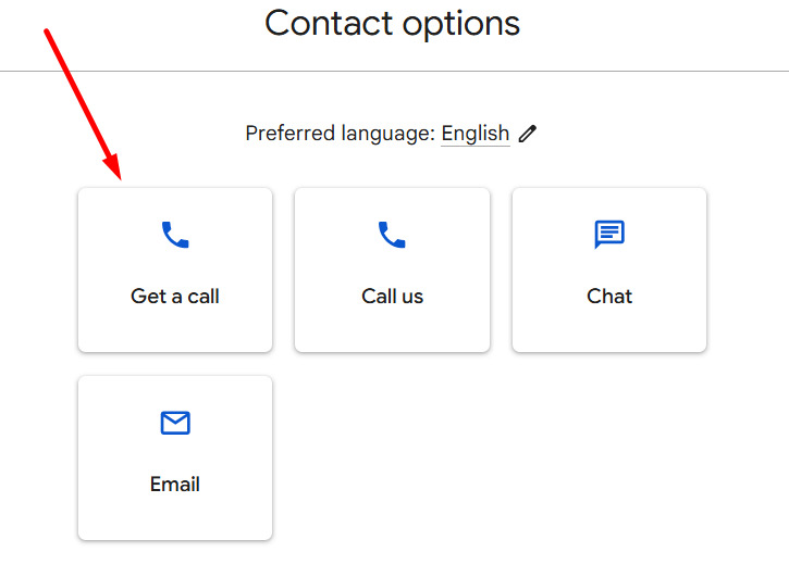 Les annonces Google obtiennent une option d'appel