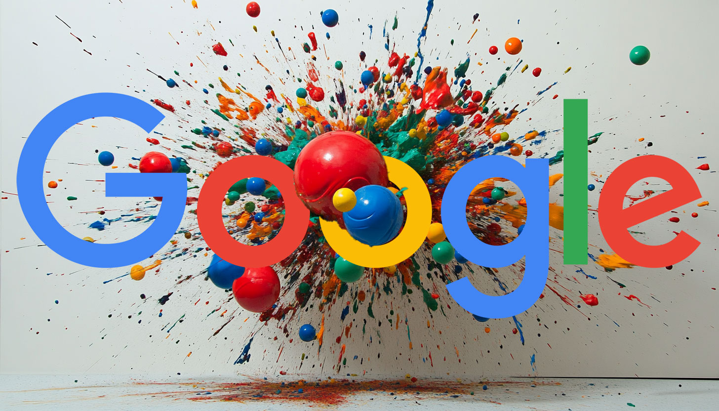 Google Ball Explodes
