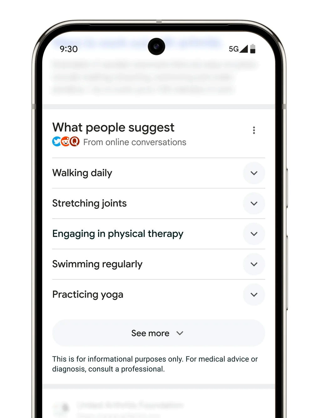 Google ce que les gens suggèrent