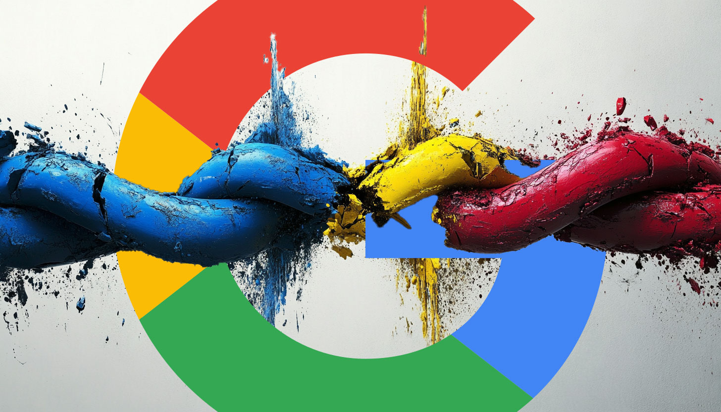 Google Chain Link Torn