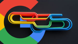Icône Google Search Paperclip pour les résultats de la recherche