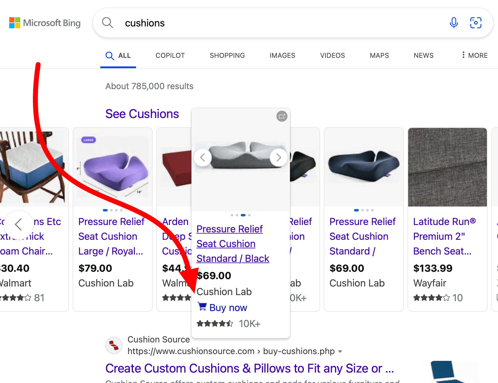 Bing Acheter Now Button Checkout