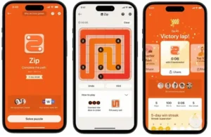 LinkedIn Lanza Zip, un jeu de type de puzzle