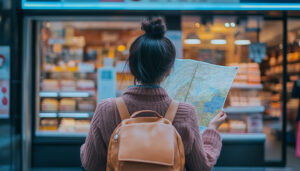 Panneau de connaissances Google avec carte des lieux extensibles