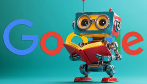 Présentation de Google AI avec AL Explication et Bouton d'images connexes