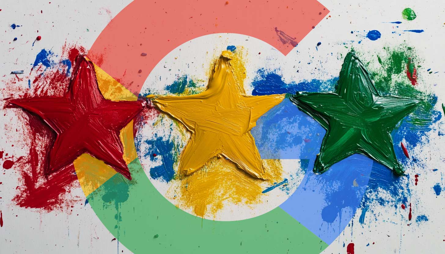 Google Review Stars Blend