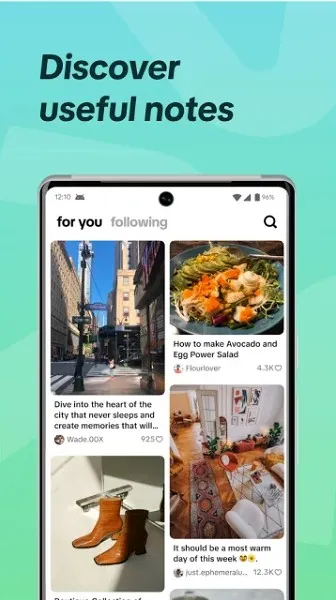 Application tiktok notes