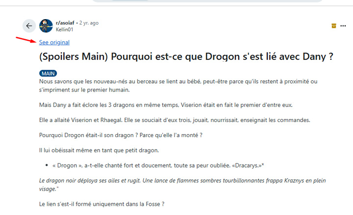 Reddit traduit la France B