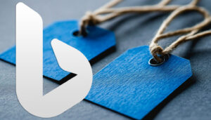Bing Tests Ad Étiquettes non en bleu